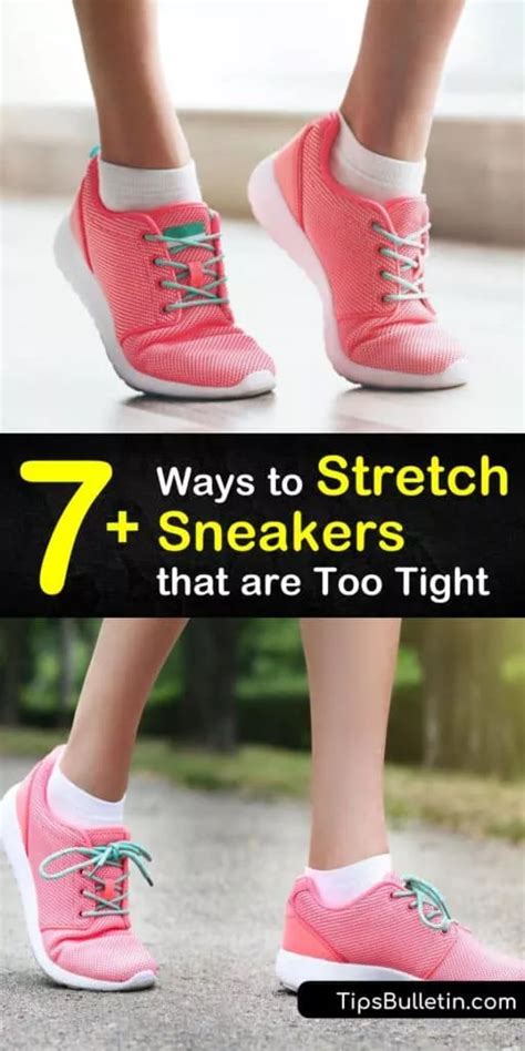 how to stretch sneakers a half size|More.